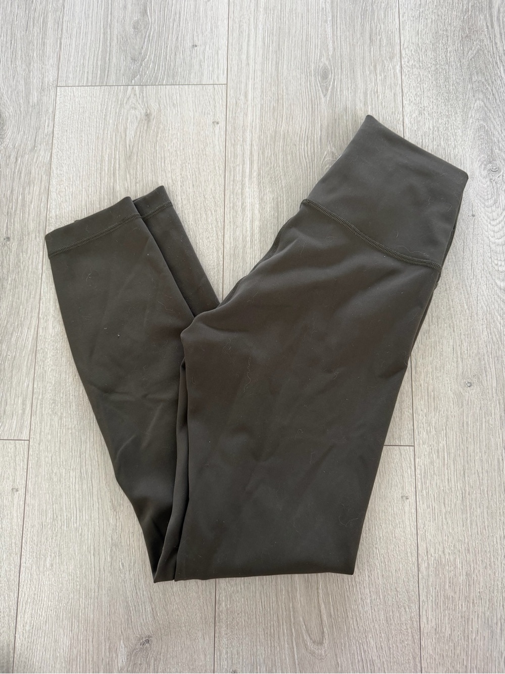 High-Waist Green Wunder Train Leggings